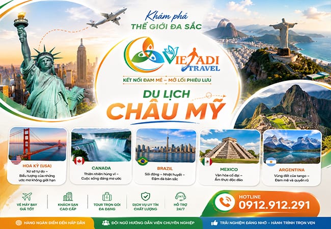 Du lịch châu Mỹ mùa đông